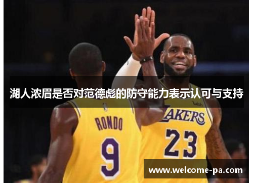 湖人浓眉是否对范德彪的防守能力表示认可与支持